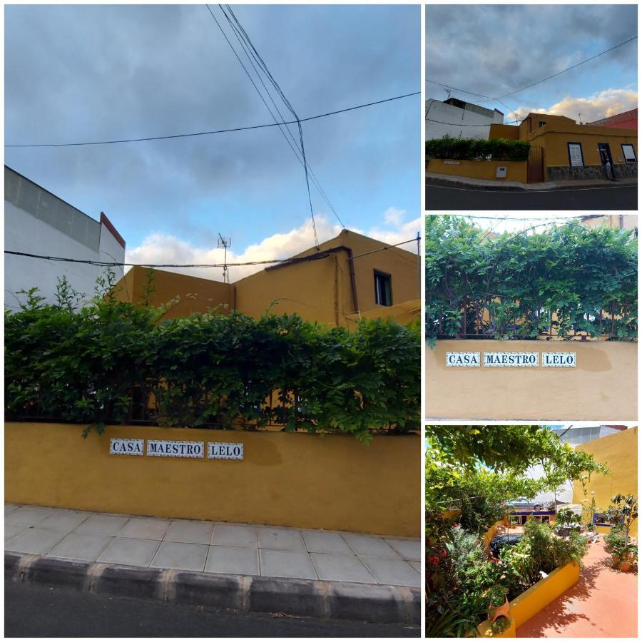 לאס פאלמס דה גראן קנאריה Casa Maestro Lelo - Acogedora Casa Rural Canaria Con Patios Y Jardines De Flores מראה חיצוני תמונה
